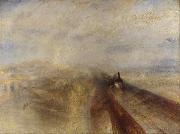 Joseph Mallord William Turner Rain,Steam and Speed-The Great Western Railway (mk31) oil painting reproduction